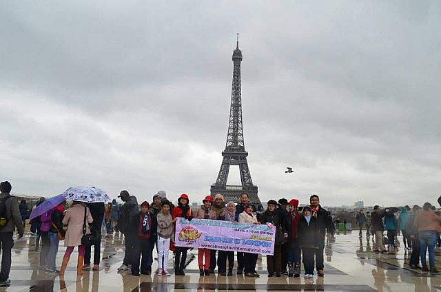 7H5M Eropah Barat 4 Negara: London, Amsterdam, Brussel, Paris